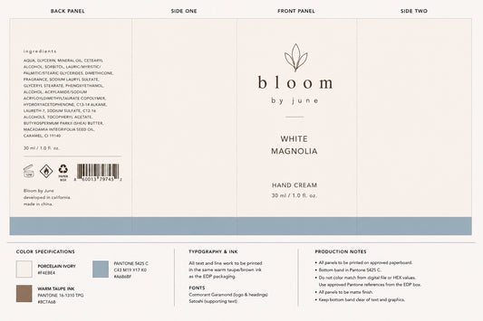 White Magnolia Perfume Balm