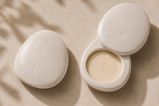White Magnolia Solid Perfume Balm