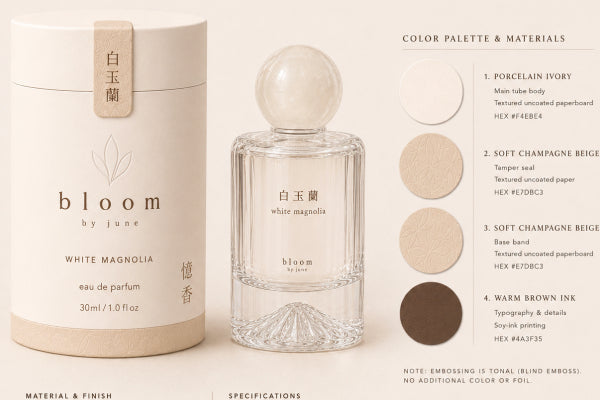 White Magnolia Oil Roller